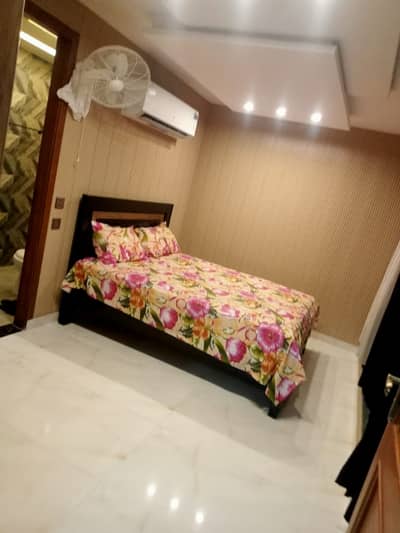 studio brand new luxury furnished flat apartment available in bahria town lahore