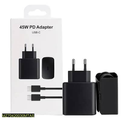 Original Samsung 45W PD Fast Charging Adapter + Type-C - New | Note 20