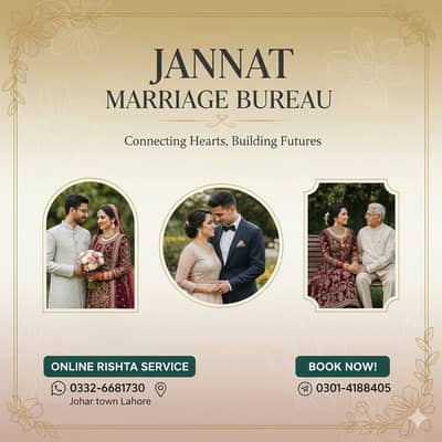 Marriage Bureau Services / Abroad Proposals / Online Rishta service