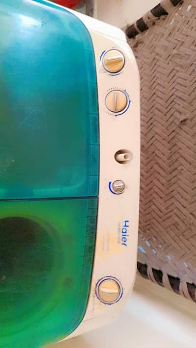 haier washing with spiner machine
