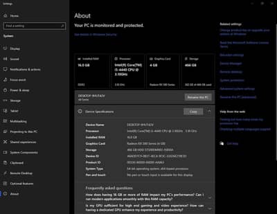 ‎Gaming PC | rx580 4gb | i5 4th gen | 16 gb ram