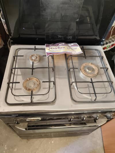cooking range 3 burner with Oven