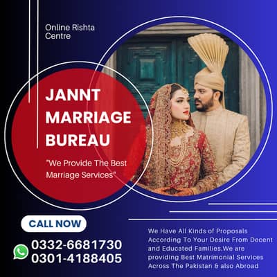 Marriage Bureau Services / Abroad Proposals / Online Rishta service