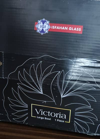 Large Bowl & Glassware