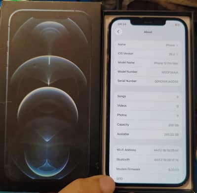 iPhone 12 Pro Max  256GB PTA Approved