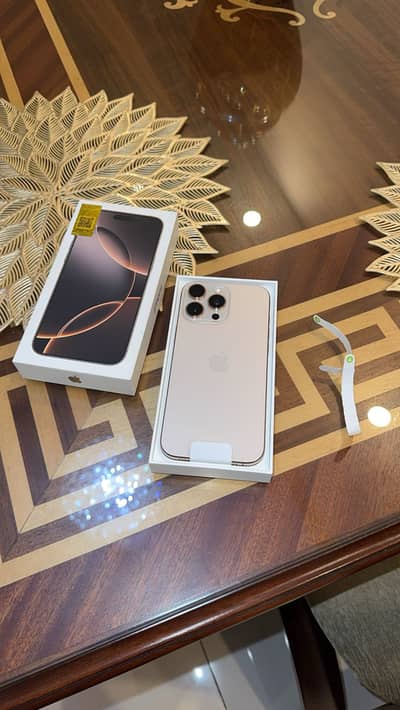 Apple iPhone 16 Pro Max | PTA Approved | Desert Titanium | 10/10