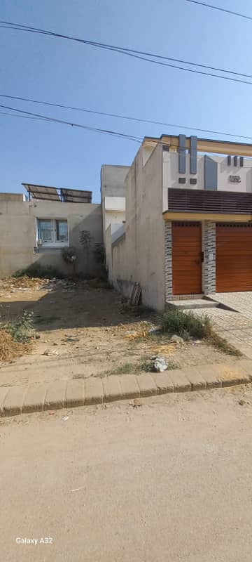 Vvip Location 3rd To Corner 240 Square Yards Plot Available For Sale In Saadi Town Block 7 Scheme-33 , Karachi