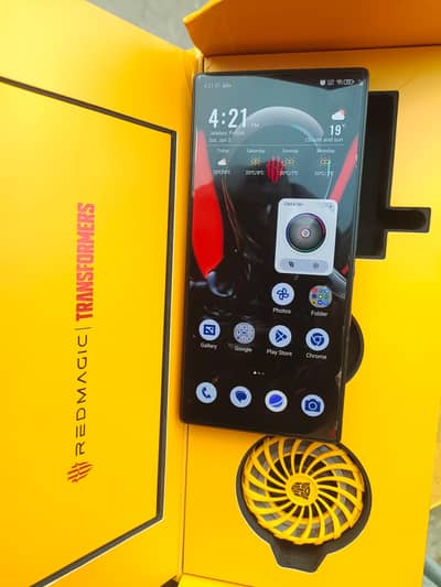 REDMAGIC 9 PRO SPECIAL BUMBLEBEE TRANSFORMER EDITION