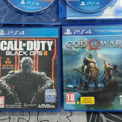 Gift Included - God of War 4 & Call of Duty Black Ops 3 for sale