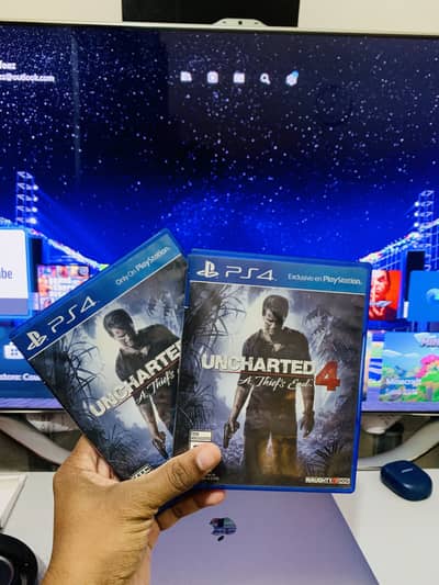 Uncharted 4 PS4 in Clean Condition
