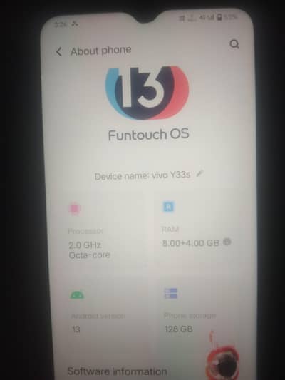 VIVO Y33s 10/9 03221603668