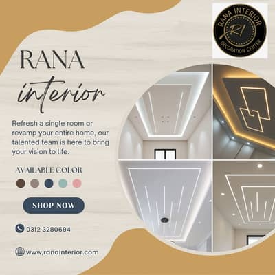 Fancy ceiling - Gypsum ceiling - False ceiling Office Ceiling