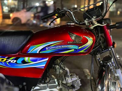 HONDA CD70 2024 Totally genuine bike