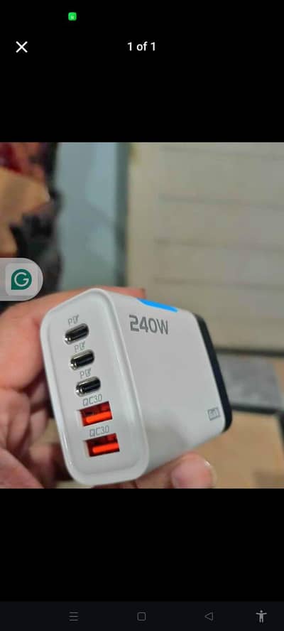 5 port charger import from china