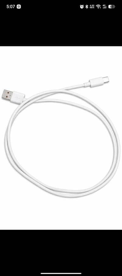 USB type C fast charging cable