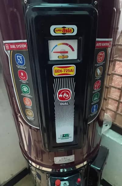 Super Asia Geaser (Electric + Gas)