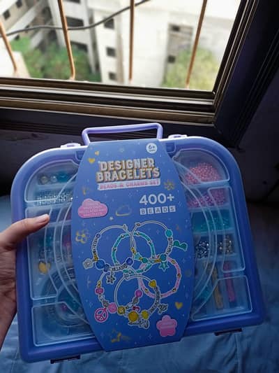 Brand New Designer Bracelet Beads & Charms Set (400+ Pieces)