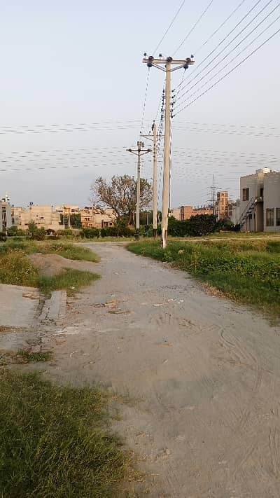 10 Marla Plot For Sale In Shahid Town Gajjumata Matro Stop.