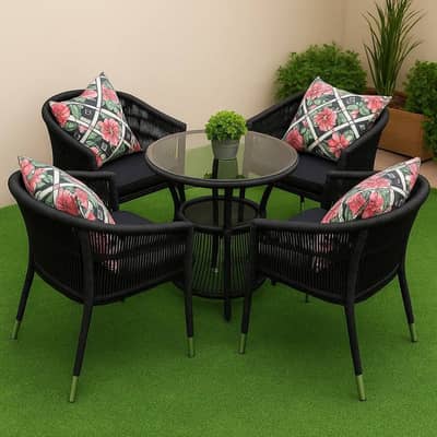 rope sofa/PVC chair/Lawn chairs/restaurant furniture/dining table set