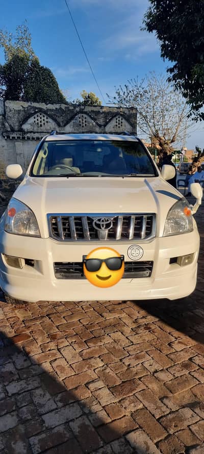 prado 2005 pearl white