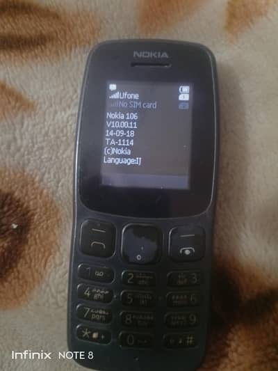 Nokia 106 original good condition single hand used