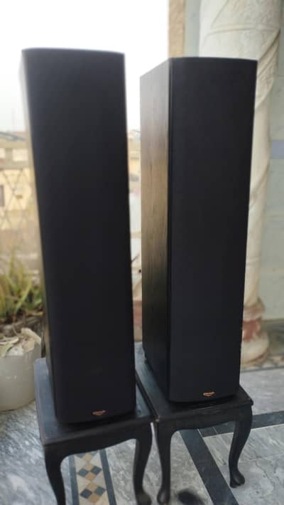 KLIPSCH SP-1 POWER TOWER SPEAKERS FOR STEREO  HOME THEATER (JBL Kef)