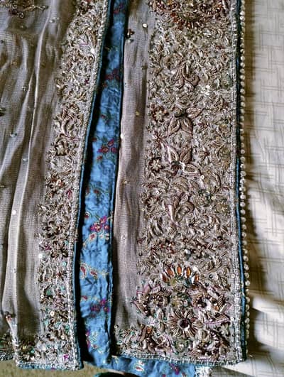 chiffon gharara dress