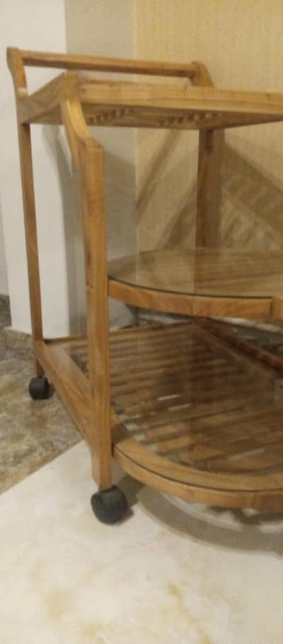 BEST QUALITY TROLLY WOOD FINISHING