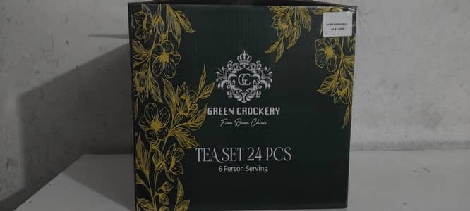 tea set 24 pcs