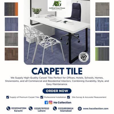 Carpet Tiles - Carpet Flooring - Gym Flooring - Commercial Carpet Tile