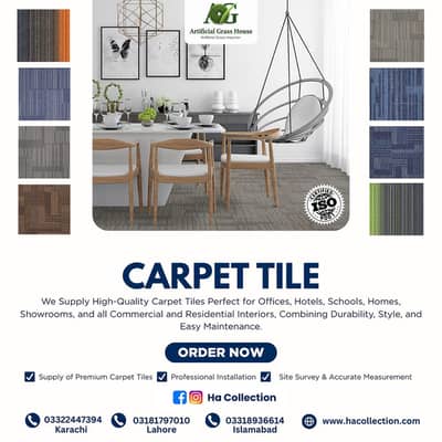 Carpet Tiles - Carpet Flooring - Gym Flooring - Commercial Carpet Tile