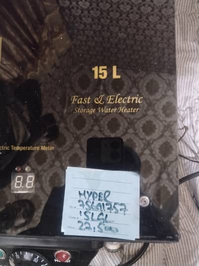 hyper geyser for sale condition new