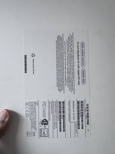 MacBook Air 13 M3 2024 | 8GB | 256GB