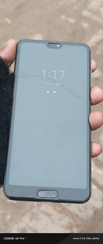 Huawei p20pro finger not working. back break . patch