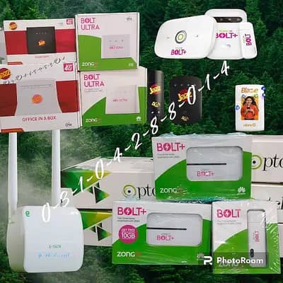 jazz super 4g ZONG BOLT Usb wifi Device available All SIM work