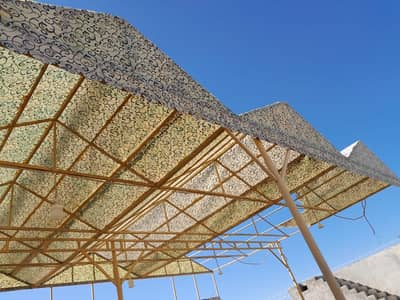 Car service toproof steel structure