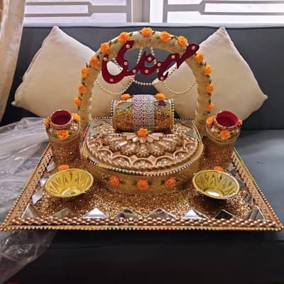Mendhi tray