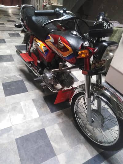 honda cd 70 06/07/2025 model low mileage zero condition for sale
