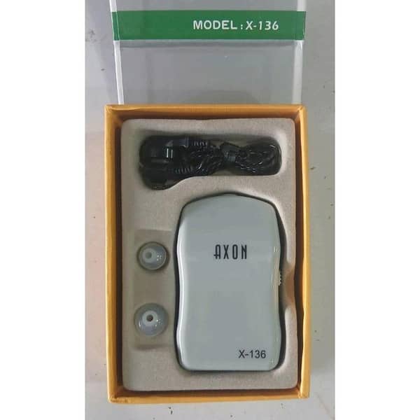 AXON X-136 Hearing Aid | Pocket Sound Amplifier for Severe Hearing Loss