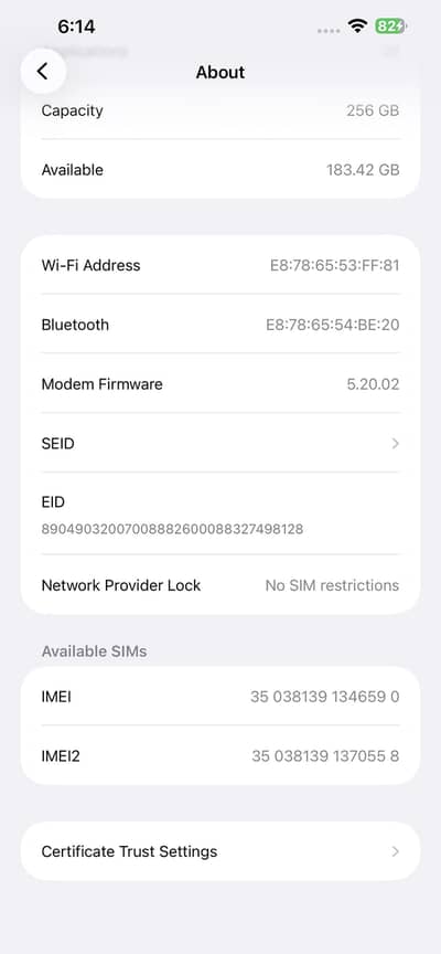Iphone 13 pro max 256 fu