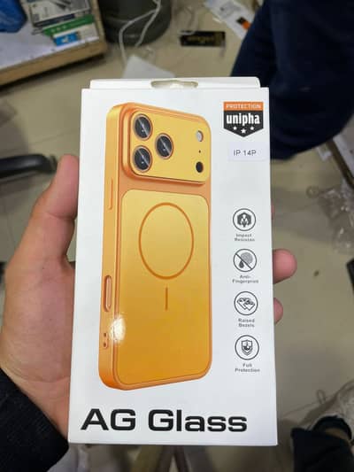 Preminum AG Glass Convertor Case for iphone 17 pro max