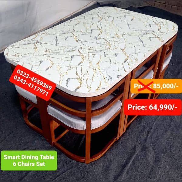 Dining table / Smart dining table / round table dining set / table 1