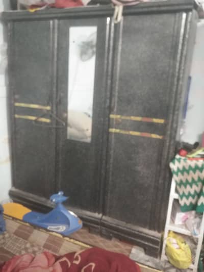 iron almari devider 3 pat wali