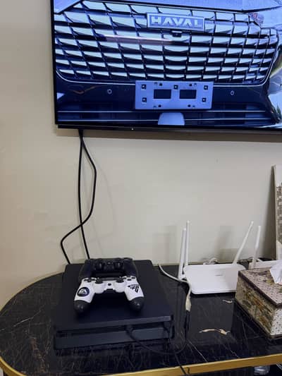 PlayStation 4 Slim Jailbreak 11.0 1 TB 2 Controllers with Games Filled