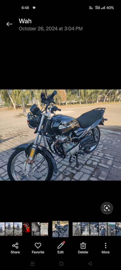 Yamaha 125 YBZ, YB125Z