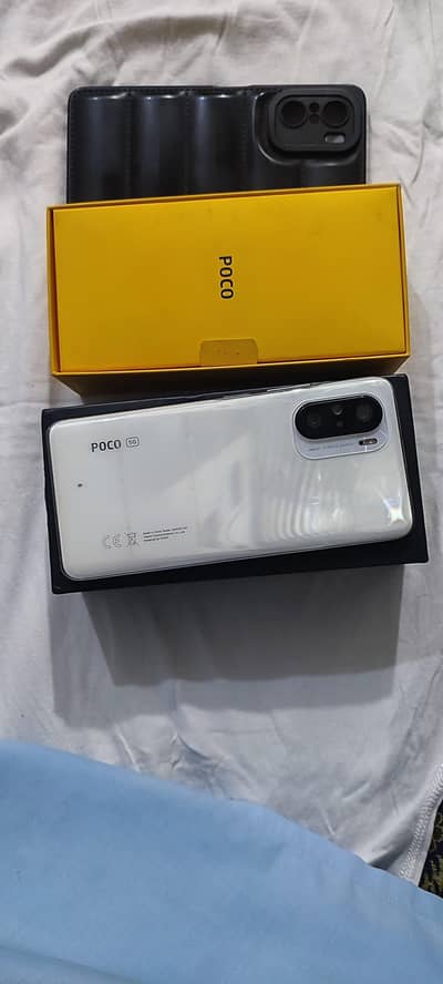 Xiaomi poco f3 PTA approved with box and charger