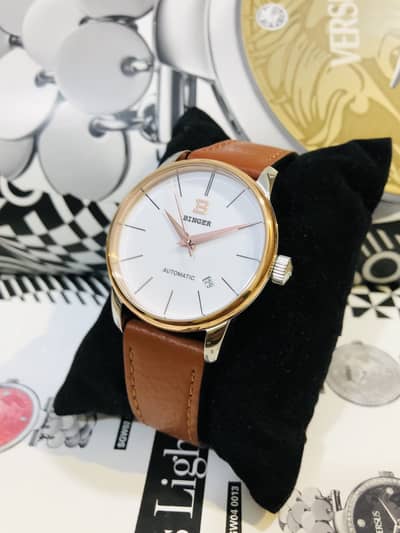 BINGER-SWISS AUTOMATIC-NEW WATCH-SEIKO RADO TISSOT CASIO CITIZEN