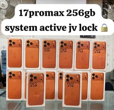 17 pro max 256 jv orange new box