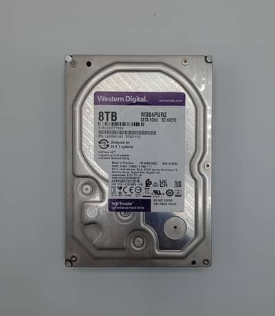 Western Digital Purple Surveillance Hard Drive 8TB