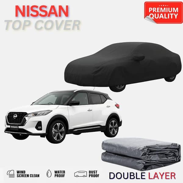 Nissan Kicks 2021–2024 Double Layer Car Top Cover